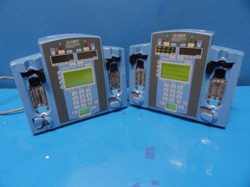 2 x alaris ivac 7230 signature edition gold infusion pumps, dual channel (10510) for sale