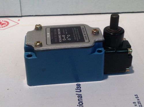 Micro Switch, Precision Limit Switch, Model 1LS58 120/24/ or 480 v.a.c, 1/4Hp,