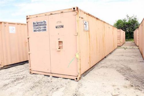 40&#039; Steel Shipping Storage Container Unit 156