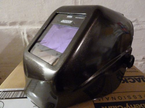 Jackson INSIGHT WF40 HALO X &#034;HEAVY METAL&#034; auto dark darkening welding helmet EQC