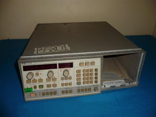Hewlett Packard 8350B Sweep Oscillator As Is