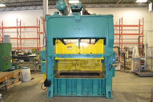 Niagara 68-e 130 ton straight side double crank stamping punch press for sale