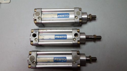 Festo Pneumatic DNU-40-50-PPV-A : Lot of 3