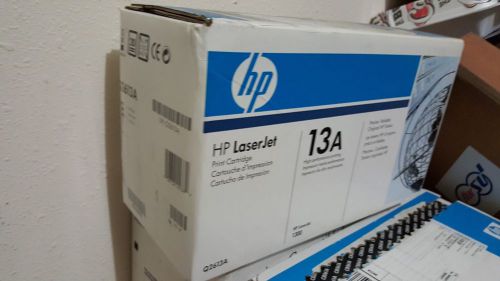 HP Ink cartridge, Black Laserjet, model # 13A