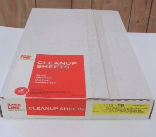 Base Line Clean Up Sheets