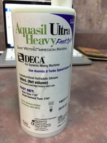 Aquasil Ultra Heavy Fast Set DECA 380ml