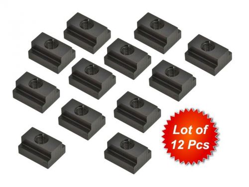 12pcs pack t-slot nut m10 thread &amp;slot size 12mm clamping for table slot milling for sale