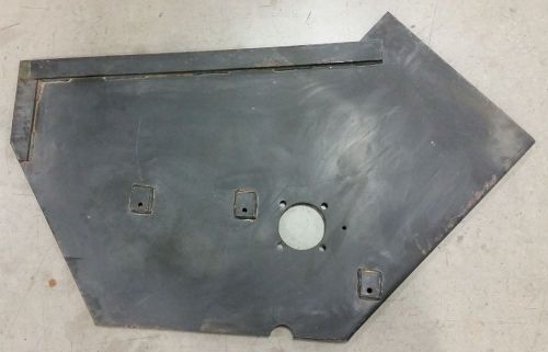 RH Elevator Frame End Plate - Athey Mobil H10 Lightfoot Street Sweeper,W402449