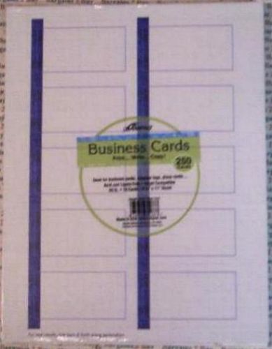 500 Ampad IJ Business Cards (or Luggage Tags or Place Cards)-NEW-NR