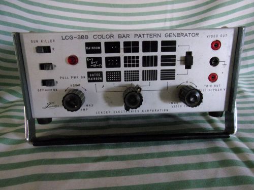 Vintage Leader LCG-388 Color Bar Pattern Generator