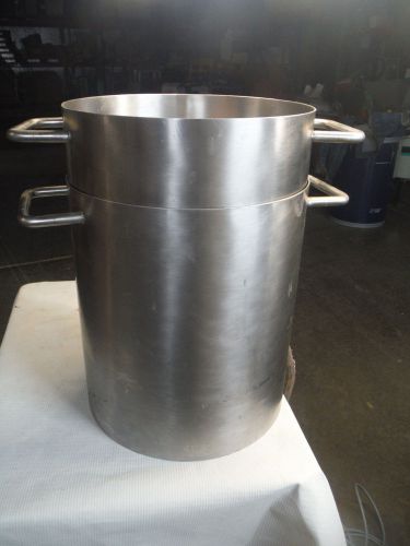 Stainless Mixing Vessel With Heated Base Approximately Four Gallon Capacity