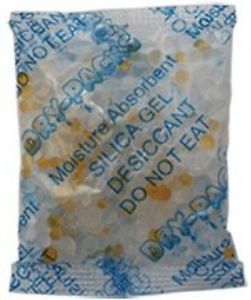 Moisture indicating silica gel moisture absorbers (desiccant) - 3 1/2&#034; x 2 1/2&#034; for sale