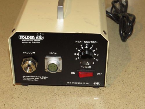 ^^  OK Industries Solder Aid SA-150 DeSoldering System