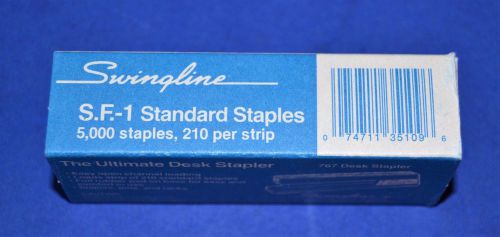20 boxes of 5000 Vintage Swingline S.F.-1 Standard Staples, Advertising