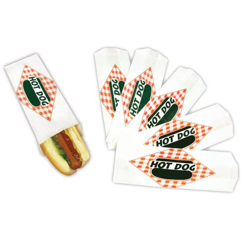 Paragon Standard Hot Dog Paper Bag (Set of 5,000)