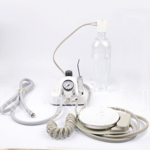 Portable dental airturbine unit fit compressor for 2hole handpiece with syring-r for sale