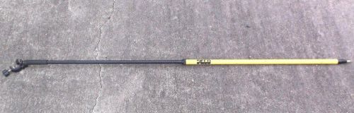 Seco surveying rod 2m with bracket/push button extension for sale