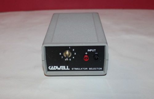 Cadwell stimulator selector for sale