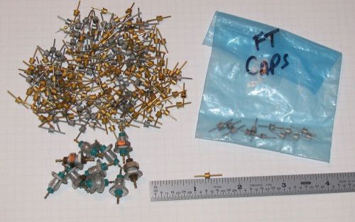 Small Hermetic Feed Through Terminal Pins + (12) Feed Through Capacitors Surplus