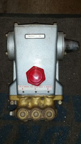 CAT PUMPS model 34 4 GPM 1800 PSI 1725 RPM PRESSURE WASHER 5PFR pump