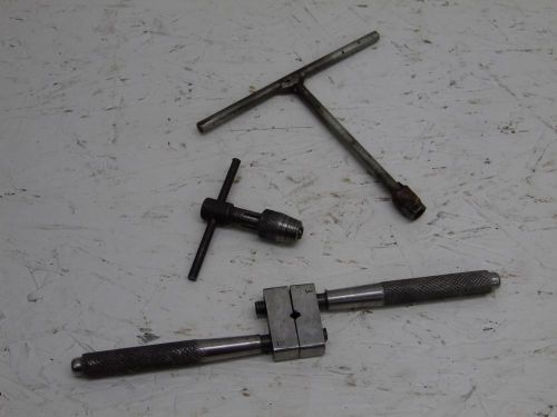 Lot of 3 Tap Wrenches  2 homemade