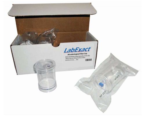 LabExact 1200127 Microbiology Supply, Sterile, Membrane Funnel, 0.45micron (Pack