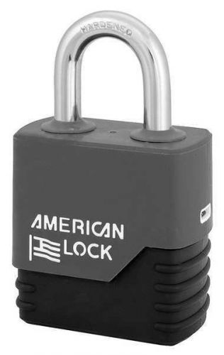 AMERICAN LOCK, A20COV, Weatherbuilt Padlock, 1-1/8&#034; Shackle, Steel, /HQ2/ RL