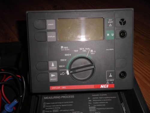 NGI NORMA Unilap ISO IP 56 Tester~w/Industrial Hard Case~Good Working Condition