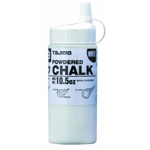 Tajima PLC2-W300 White Ultra Fine Snap Line Chalk, with easy fill nozzle 10.5