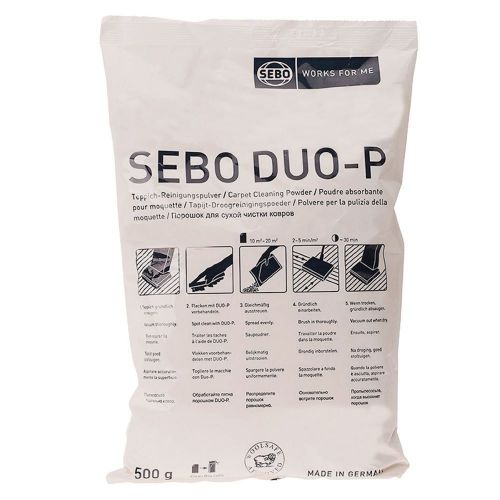 Genuine Sebo Duo - P Carpet Cleaning Powder Refill Pack - 1.1lbs / 500g