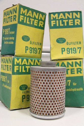 Lot of (4) Mann P919/7 Oil Filter NIB + Free Priority Shipping!!!