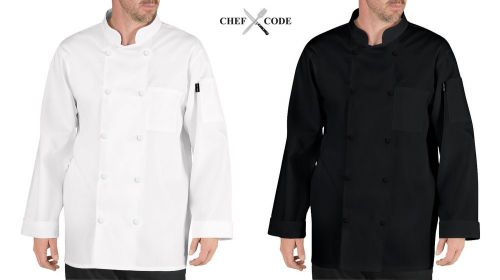 Chef Code Jeff&#039;s Chef Coat Unisex Chef jacket CC110