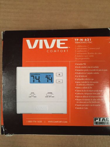 Tp-n-631 vive ptac thermostats box of 10. for sale