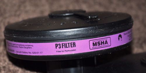 (3) NEW 3X 3M 450-00-01 NIOSH/MSHA HEPA P3 FILTER CARTRIDGE RACAL