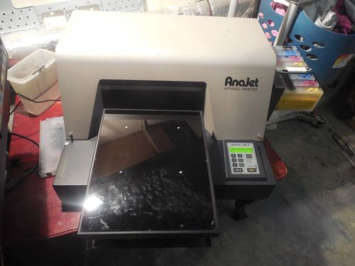 Anajet  FP-125 DTG Printer, (Not working): Missing Catridge Error &amp; Not Print