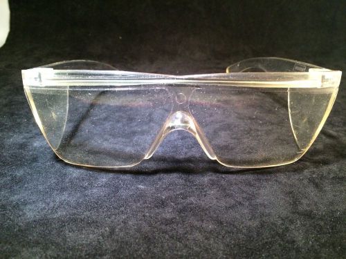 Vintage Plastic Square Lens Safety Glasses