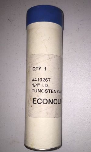 Econoline #410267 1/4&#034; ID 80 cfm Brass Jacket Tungsten Carbide Blast Nozzle