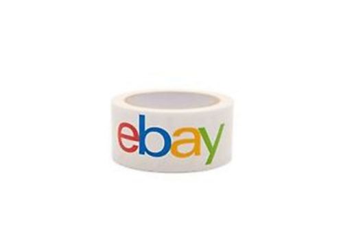 eBay Branded BOPP Packaging Tape - 12 Rolls (75 yards per roll)