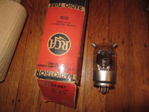 Rca radiotron type 815 tube - hickok tested for sale