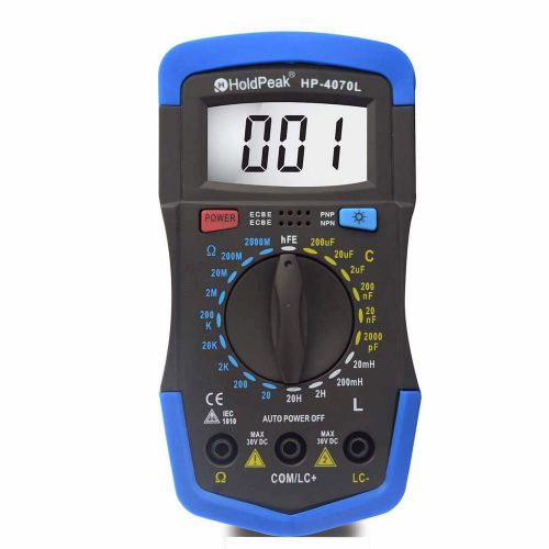 LCR, RCL INDUCTANCE, CAPACITANCE, RESISTANCE METER W7Y