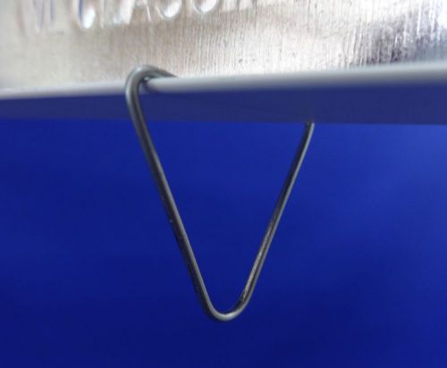 Drop grid ceiling wire v clips hanger suspended tile grid track hooks for sale