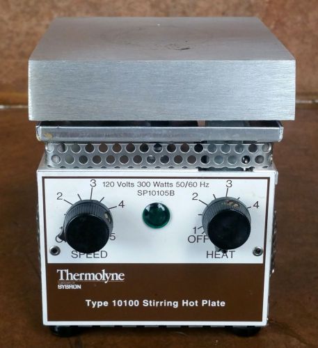 Thermolyne midget laboratory stirring hot plate * 3.5&#034; x 3.5&#034; * 10100 * tested for sale