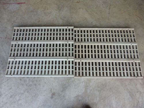 NDS Drainage Grate Covers  20&#034; X 5 &#034; - Used - Lot of 6