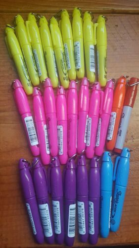 27 Sharpie Accent mini highlighter markers NEW