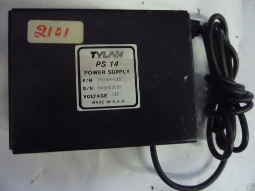 Tylan ps 14 power supply -pn/ps -14-115 (item # 2101a) for sale