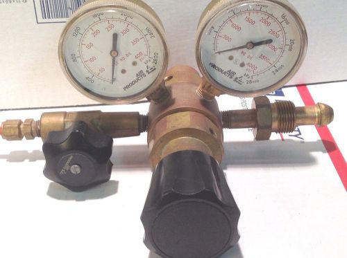 Air Products Gas Regulator CGA 580 pn E12-3-N145F with shut off valve 250 psi #1