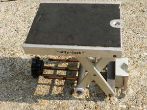 Cole-parmer jiffy-jack lab scissor jack lift apparatus positioner used for sale