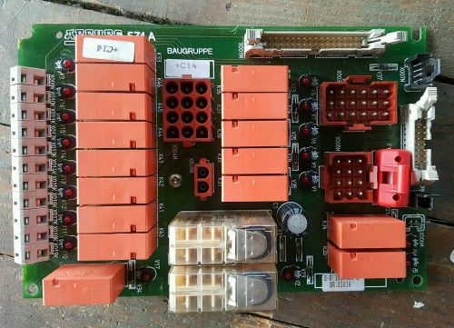 Module +C14 SN. 103.381 A, ARB 574 A, Arburg used  part 574A Relay Board circuit