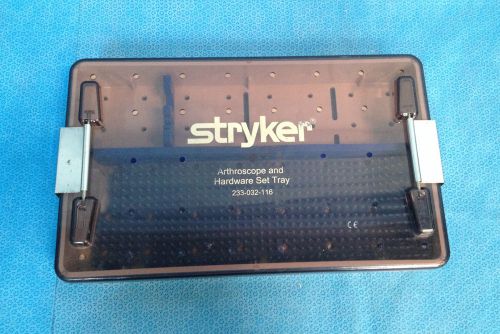 Stryker Arthroscope and Hardware Set Tray 233-032-116