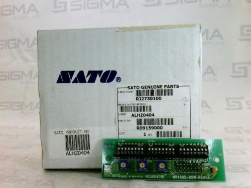 Sato RJ2730100 Dip Switch DSW PCB Set